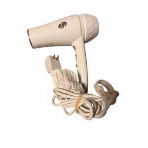 T3 Micro Hair Dryer Model 73871 White Rose Gold Blow Dryer Compact‎ GFCI Salon